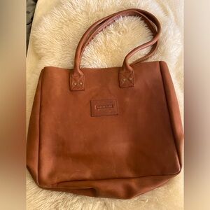 Merkato Tote | Parker Clay | Rust Brown